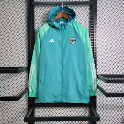 2023-2024 Arsenal Windbreaker Light green Soccer Jersey 1:1 Thai Quality