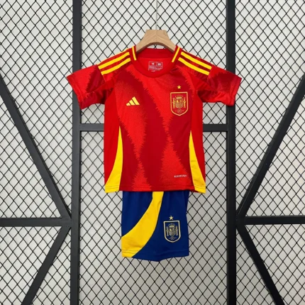 2024 Spain Home Football Shirt 1:1 Thai Quality Kids Size