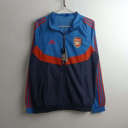 2024/2025 Arsenal Windbreaker Dark blue Soccer Jersey 1:1 Thai Quality