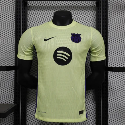 2024/2025 Player Version Barcelona Special Edition Yellow Football Shirt 1:1 Thai Quality