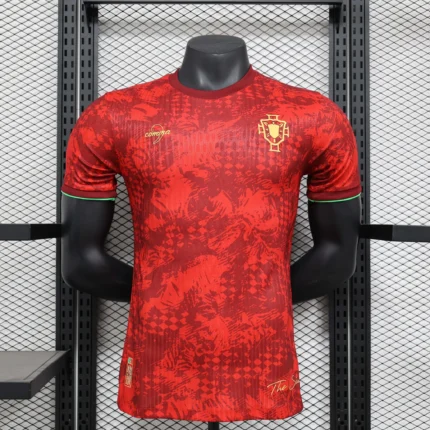 2024 Player Version Portugal Special edition Red Football Shirt 1:1 Thai Quality