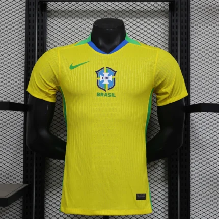 2025 Player Version Brazil Home Soccer Jersey
